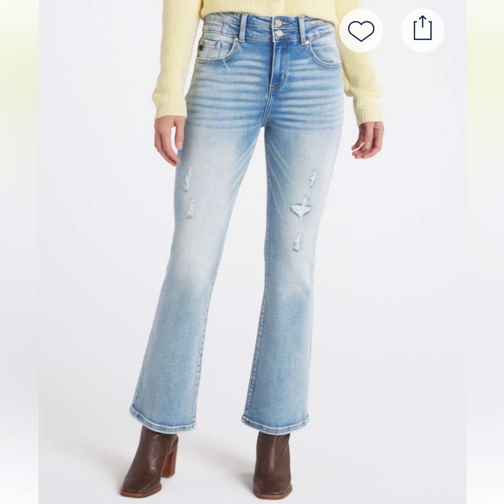 Women's Light Blue Boot Cut Jeans